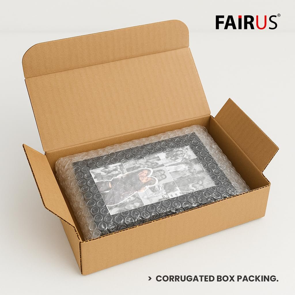 Fairus CUSTOMISED Photo Collage Frame, Spotify Photo Frame with Black Border | 4x6 Inches Gift for Birthday and Friendship, Wall Mountable Picture Display (Black Collage Frame) - Image 5
