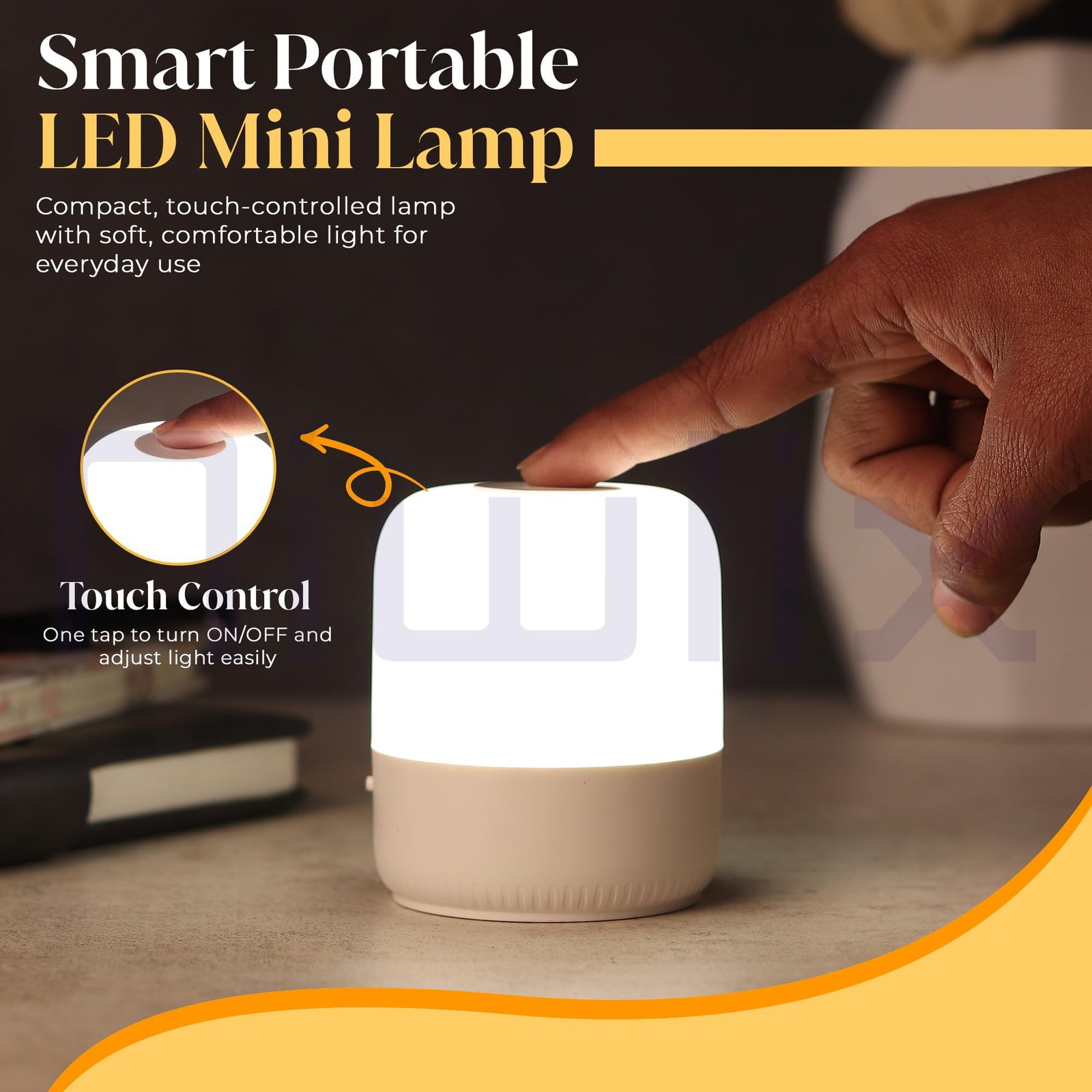 Touch Control Night Light Table Lamp - Image 3