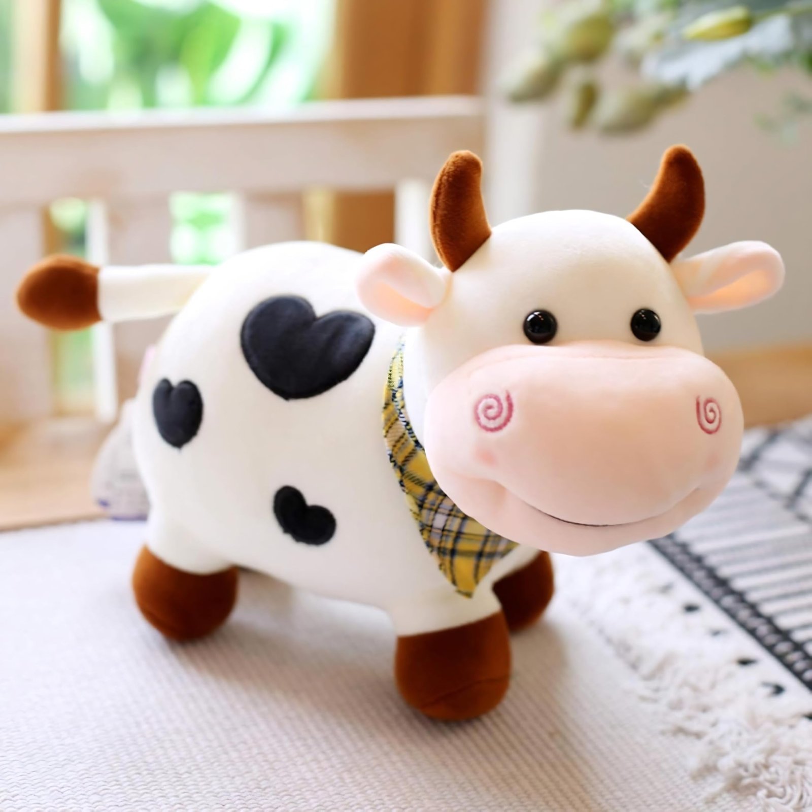 Babique Cow Tremp Plush Soft Toy Cute Kids Animal Home Decor Boys/Girls (Pack of 1)(30 cm) - Image 4