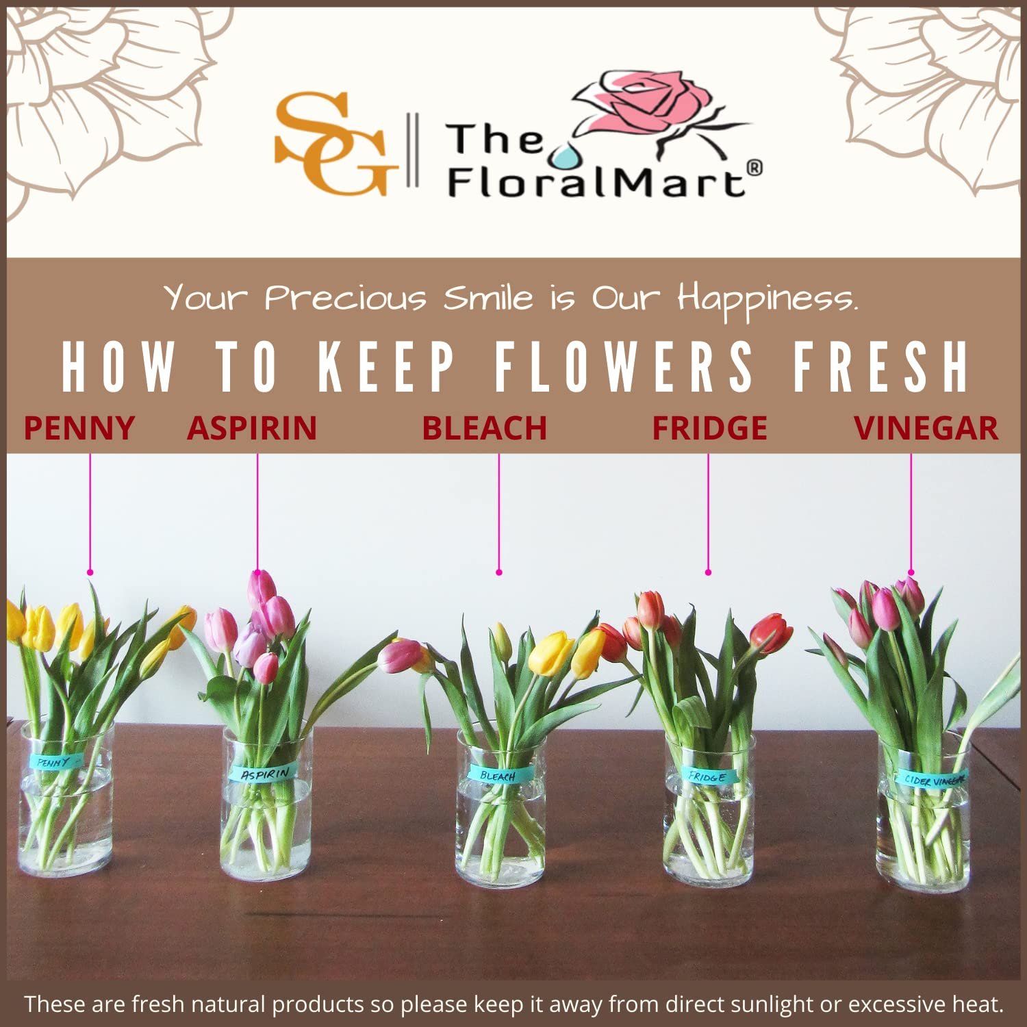 The FloralMart Fresh Flowers Bouquet of Roses in Stylish Wrapping with Seasonal Fillers, for Birthday Gift, Anniversary Gift, Mothers Day Gift (Pink, Bunch of 10, Paper Wrapping) - Image 4
