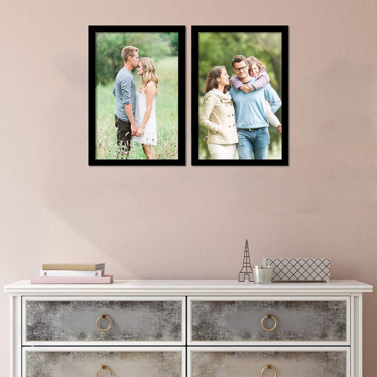 Art Street A4 Document Photo Frame Set of 2 Black Photo Frames for Home and Office decoration (Photo Size 8 x 12 Inches) - Image 8