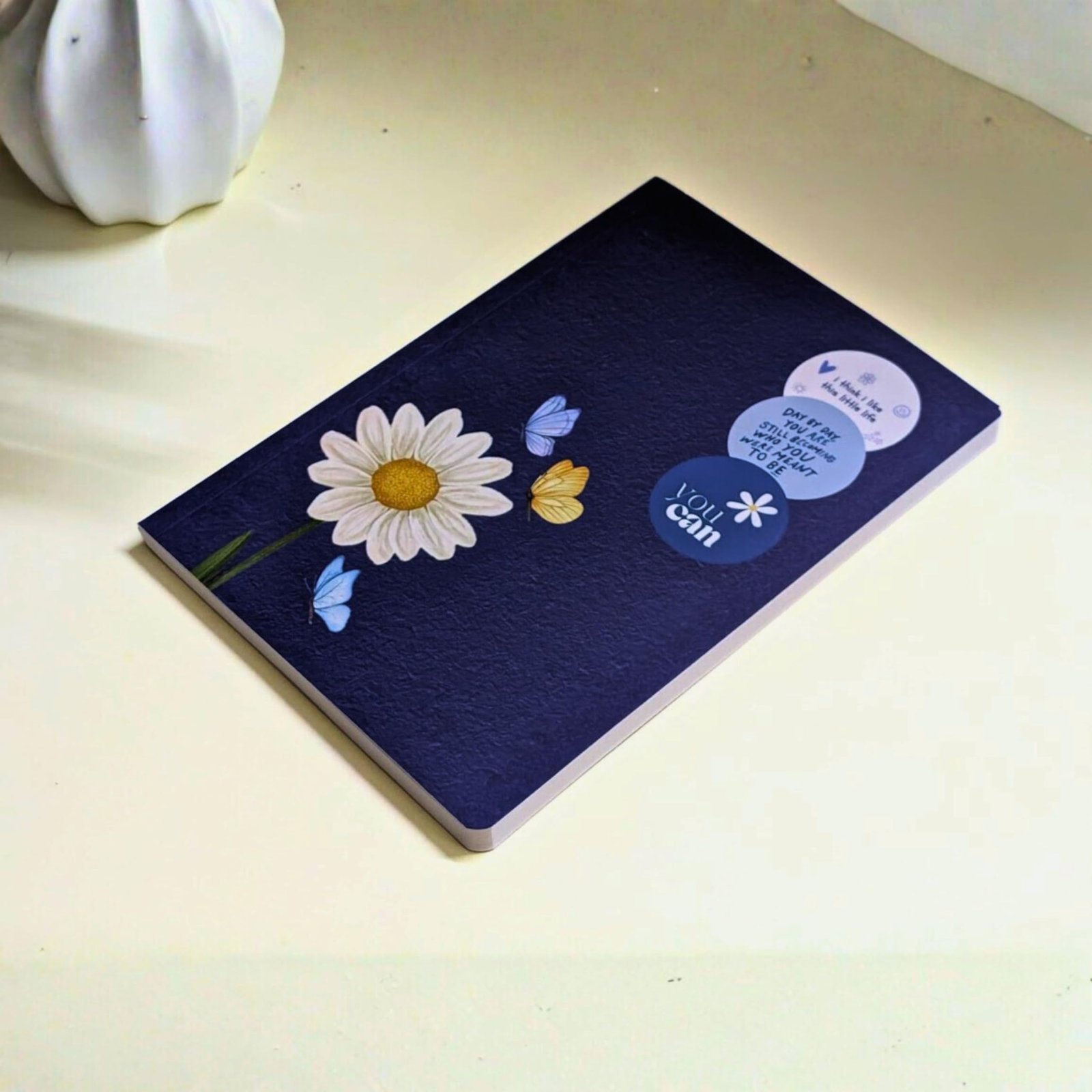 CRAFTOPIX Motivational Floral A5 Notebook Diary | 192 pages Softbound - Image 7